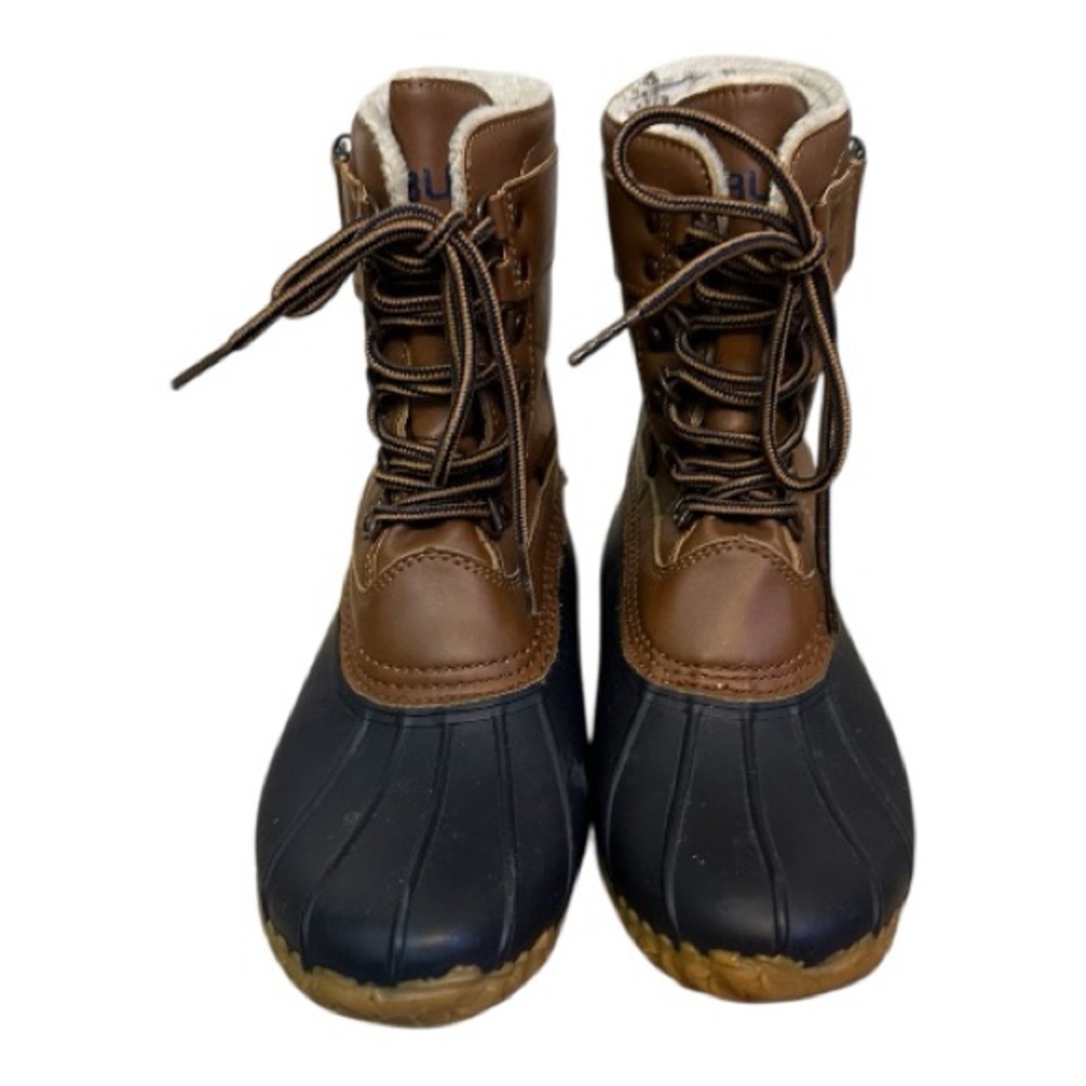 JBU Brown and Black Duck Boots